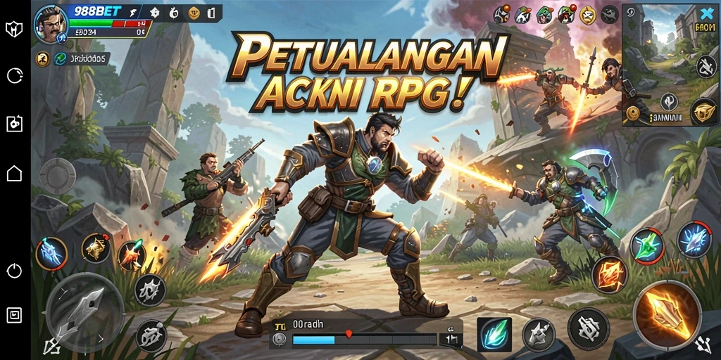 Screenshot utama dari gameplay seru di 988BET.