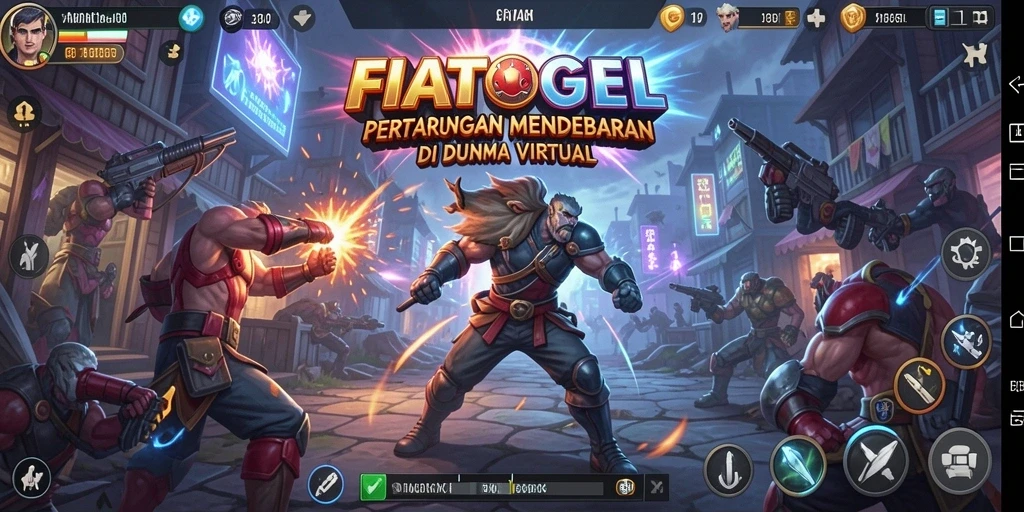 Tampilkan gameplay seru pertarungan di FIATOGEL