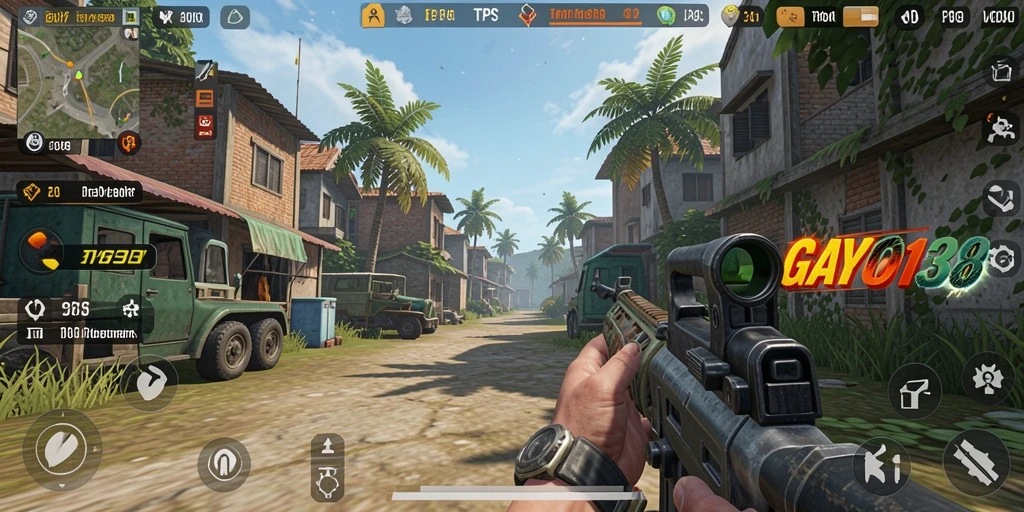 Gameplay seru dalam GAYO138 yang menampilkan aksi TPS yang mendebarkan.