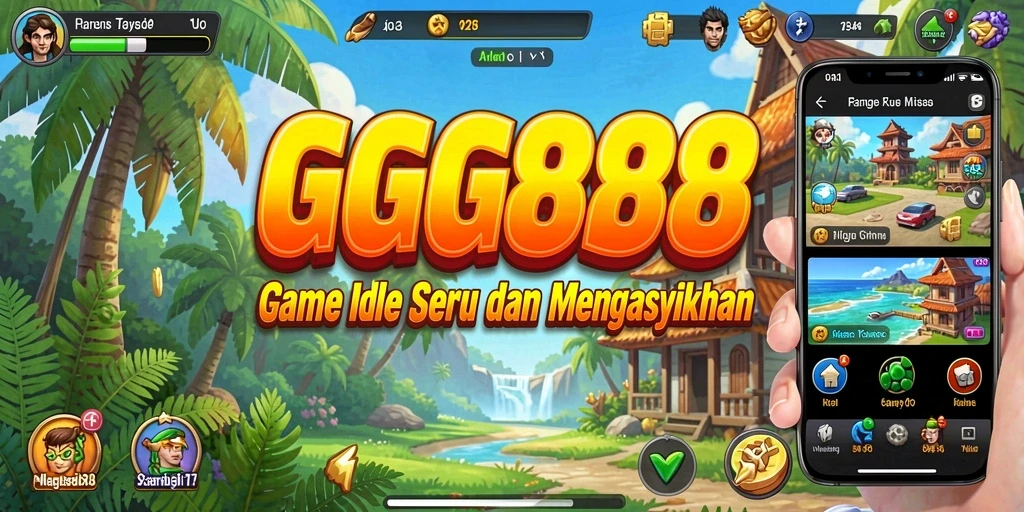 Tampilan gameplay GGG888 yang menarik dan menyenangkan.