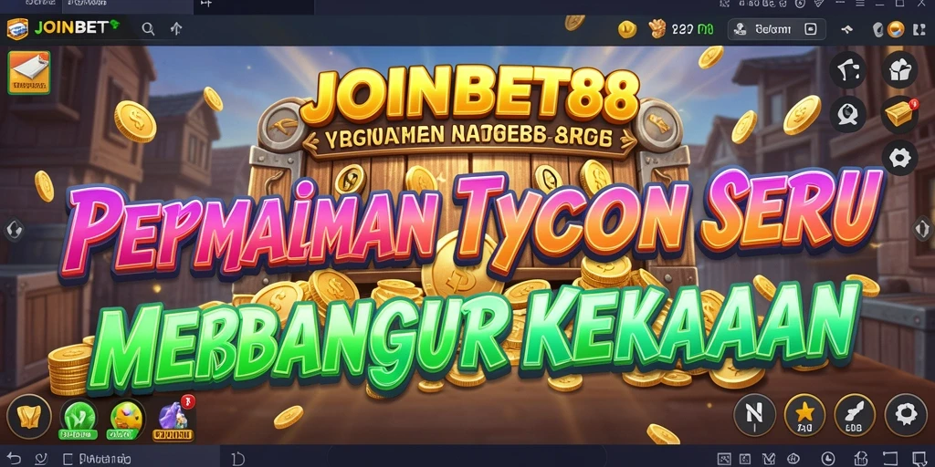 Tampilan gameplay menarik dari JOINBET88 dengan fitur Tycoon.