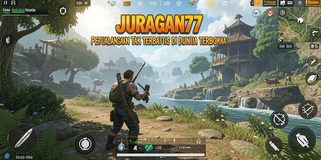 Screenshot JURAGAN77 menampilkan gameplay seru di dunia terbuka.