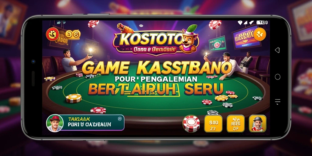 Tampilan gameplay KOSTOTO yang menarik dan seru untuk dimainkan.