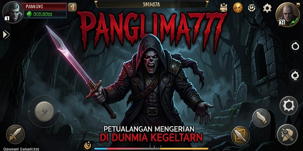 Screenshot menunjukkan gameplay menegangkan di dunia Horror.