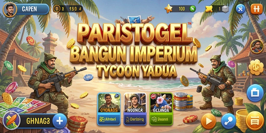 Tampilan gameplay menarik dari PARISTOGEL yang menunjukkan strategi Tycoon.