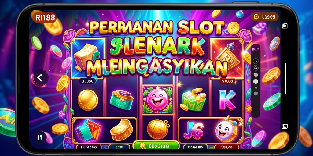 Tampilan gameplay Slot yang menarik dan penuh warna.