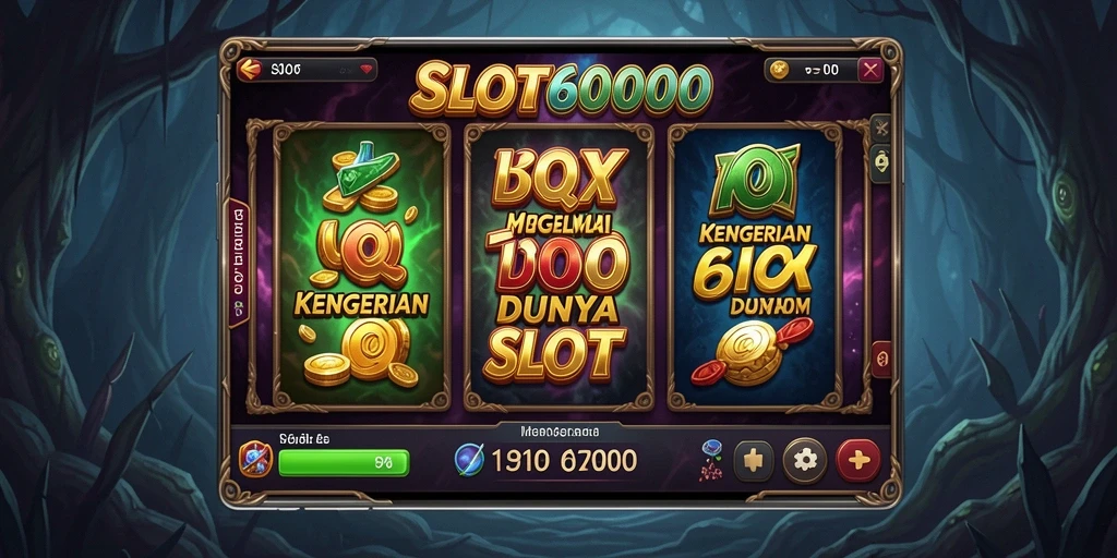 Gameplay menakutkan yang penuh ketegangan di SLOT6000.