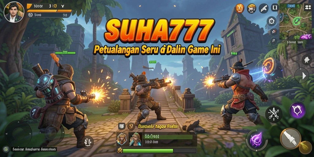 Tangkapan layar gameplay <strong>Suhu777</strong> menampilkan petualangan yang mendebarkan.