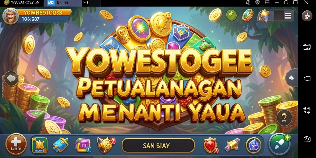 Tangkapan layar dari gameplay YOWESTOGEL yang menunjukkan aksi petualangan yang mendebarkan.